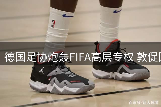 德国足协炮轰FIFA高层专权 敦促国际足球管理机制全面改革